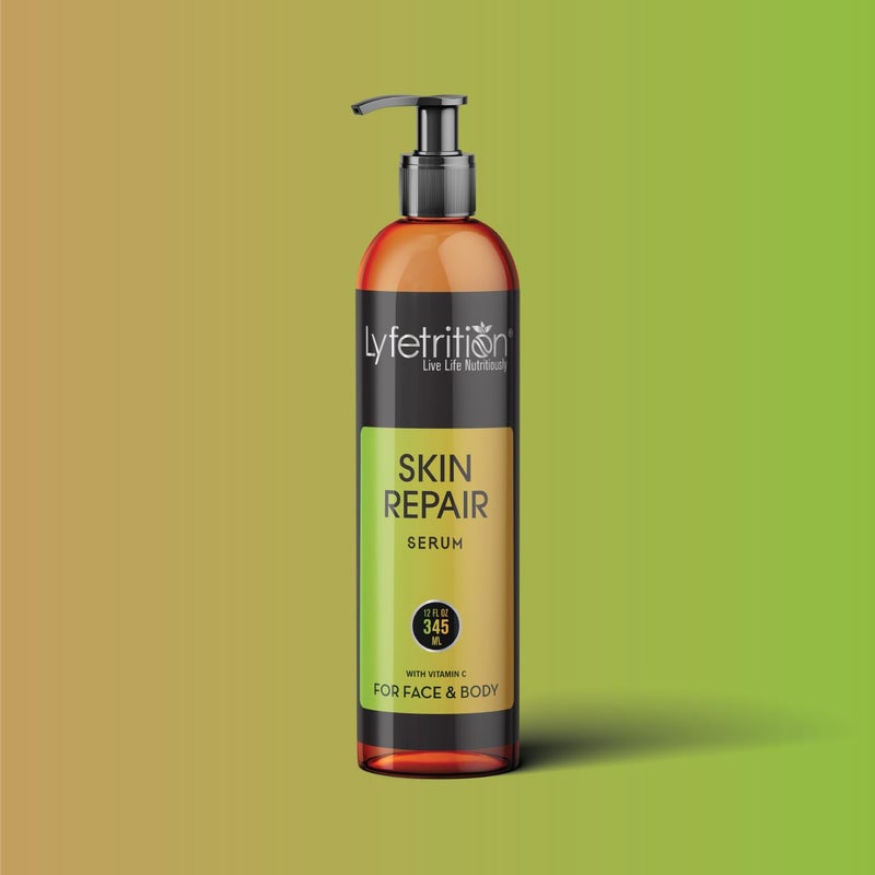Lyfetrition skin repair serum | 12 oz Large Bottle | Repair Acne, Allergies and Sunburn | Skin Repair Serum for Men and Women | Skin Repair Serum for All Skin Types - Image 1